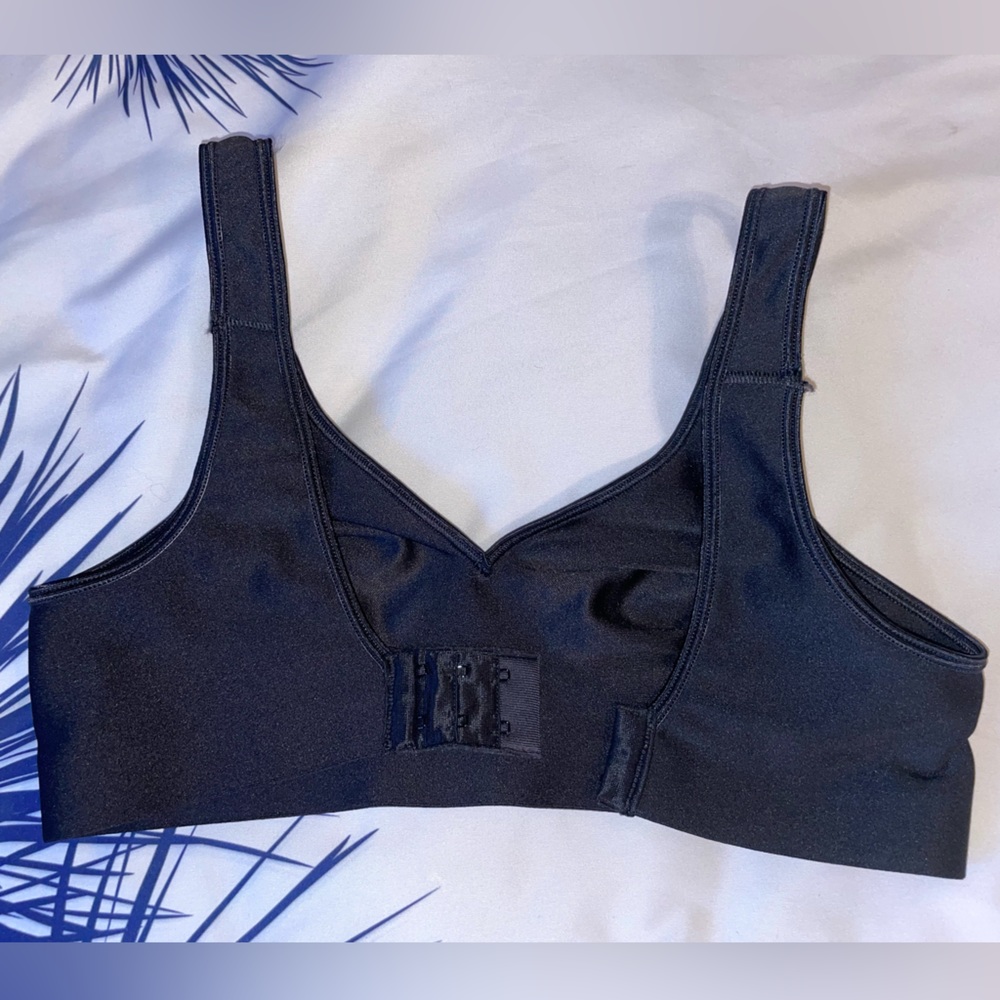 Black sleep bra
